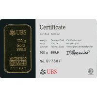 Goldbarren UBS